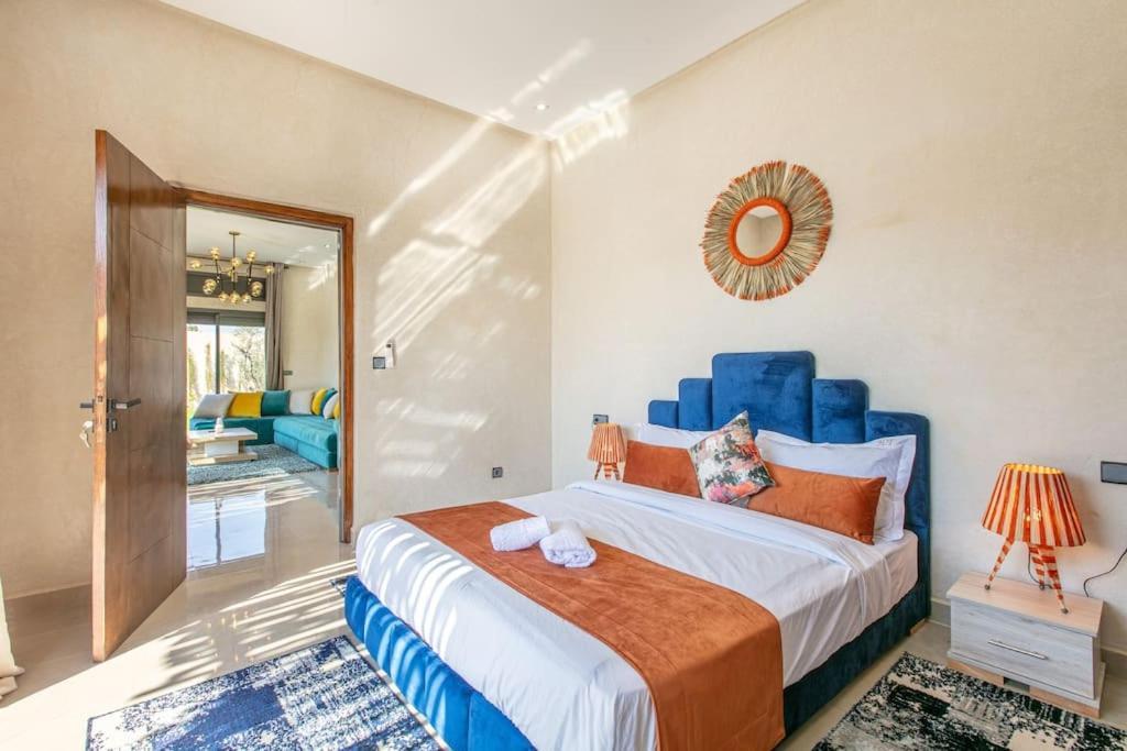 Villa Leila,Piscine , Grand Jardin, Jeux , Cuisiniere Marrakesh Esterno foto