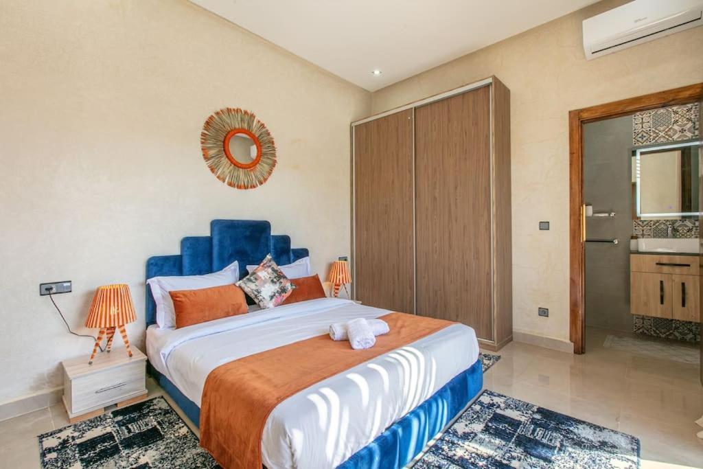 Villa Leila,Piscine , Grand Jardin, Jeux , Cuisiniere Marrakesh Esterno foto